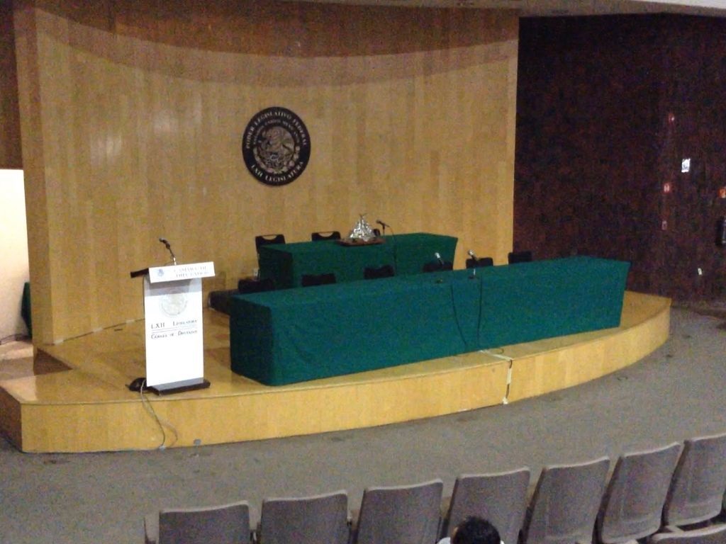 La sede alterna será usada en caso de toma tribuna.