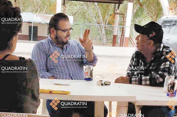 El primogénito del ex mandatario michoacano y el líder criminal.