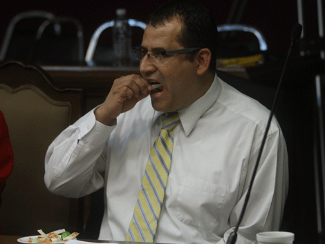 Eustacio Valero, regidor del PRD.
