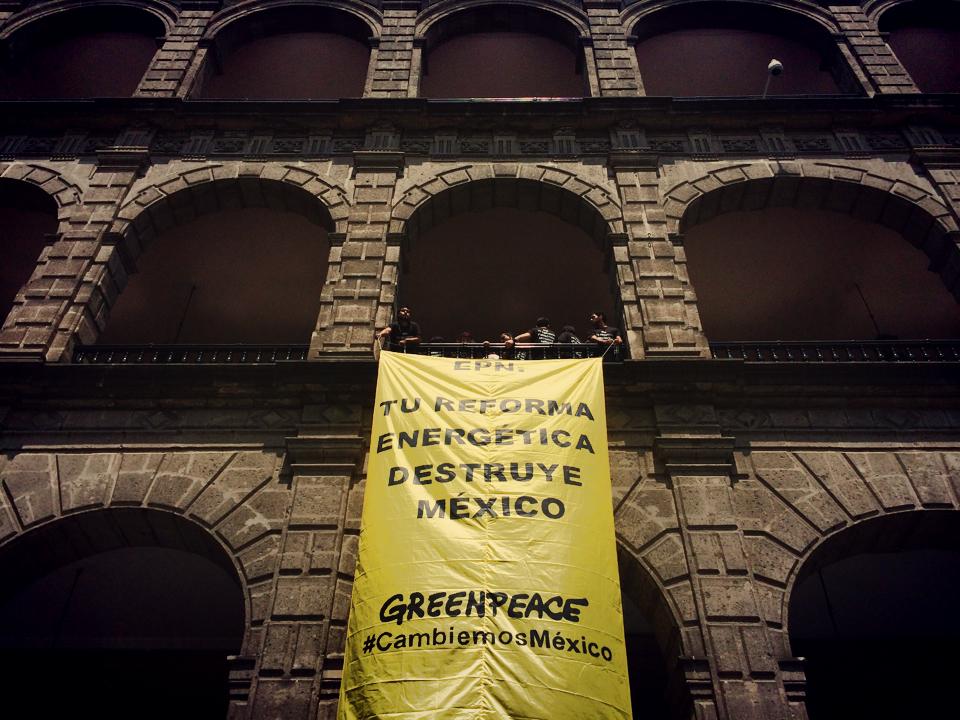 La organización asegura que la actual reforma energética atentan contra el medio ambiente.