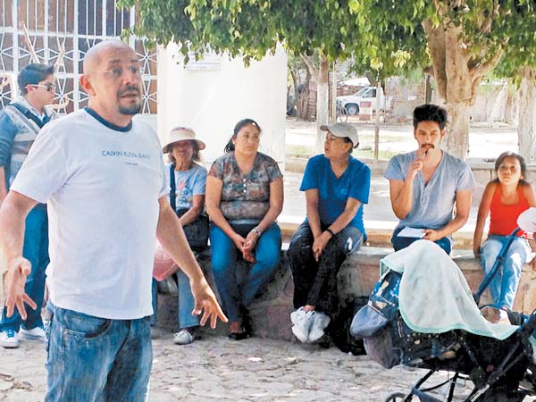 Arte escénico en barrios marginales.