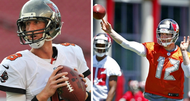 Mike Glennon y Josh McCown buscarán ser el Quarterback titular de los Bucaneros 