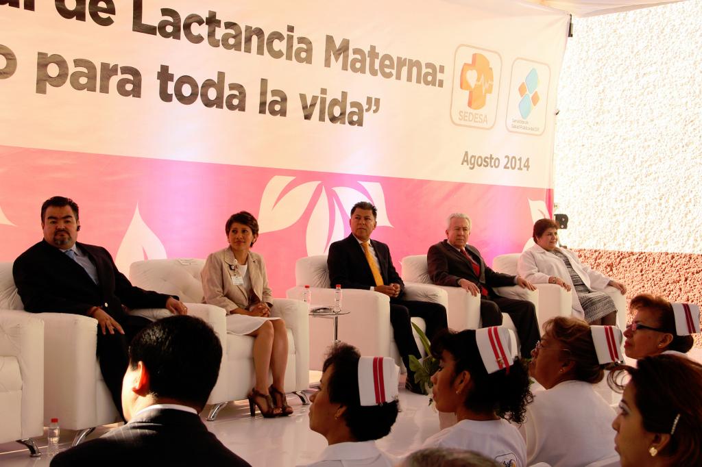 El subsecretario de la Sedesa, Román Rosales, presidió el acto.