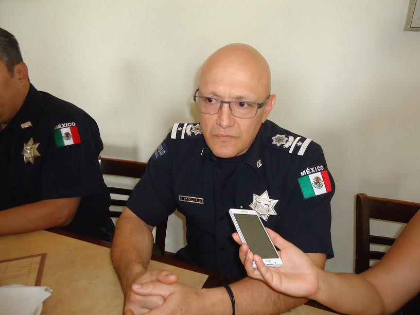 El coordinador estatal de la Policía Federal, José Jaime Padilla Gámez 