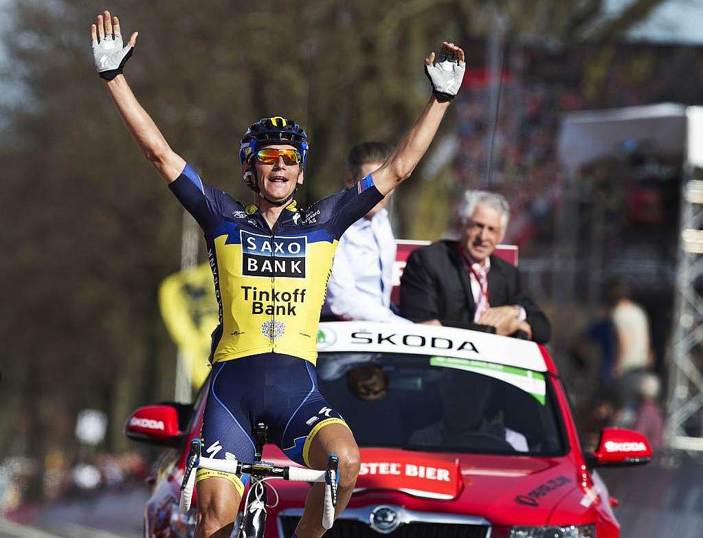 Roman Kreuziger en el Amstel Gold Race