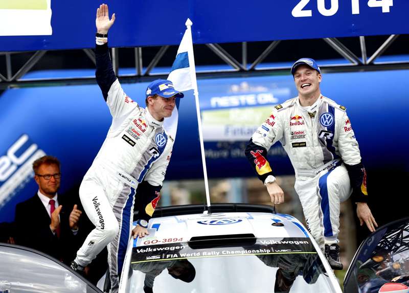 El finlandés Jari-Matti Latvala logró su segunda victoria de la temporada en el Rally de Finlandia
