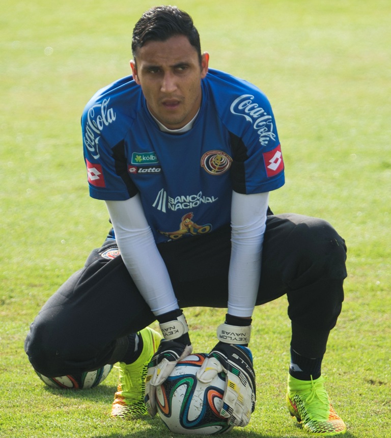 Keylor Navas con Costa Rica