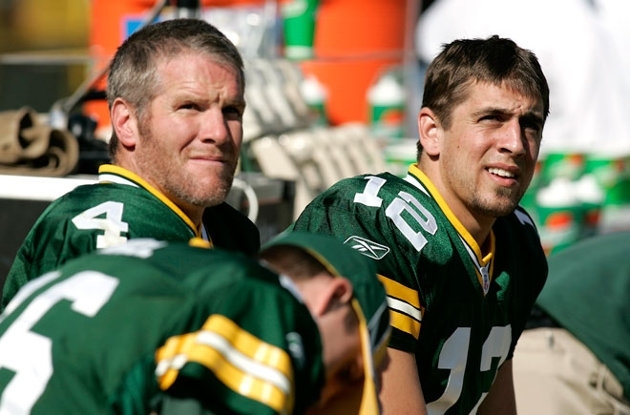 Brett Favre con los Empacadores de Green Bay 