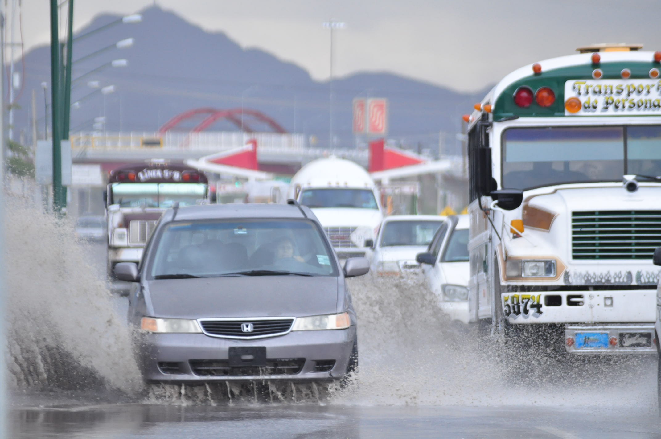 Las lluvias dañaron cinco municipios. 