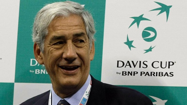 Arturo Grimaldi, presidente de la Asociación Argentina de Tenis