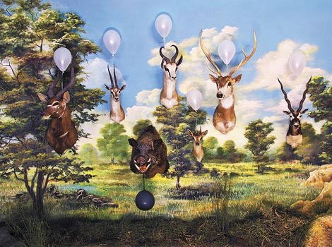 “Good and Bad” de la serie "Historias del Paraíso", obra de la artista Dulce Pinzón.