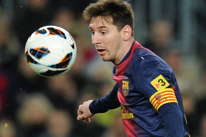 Lionel Messi ya ha portado en otras ocasiones el gafete de capitán