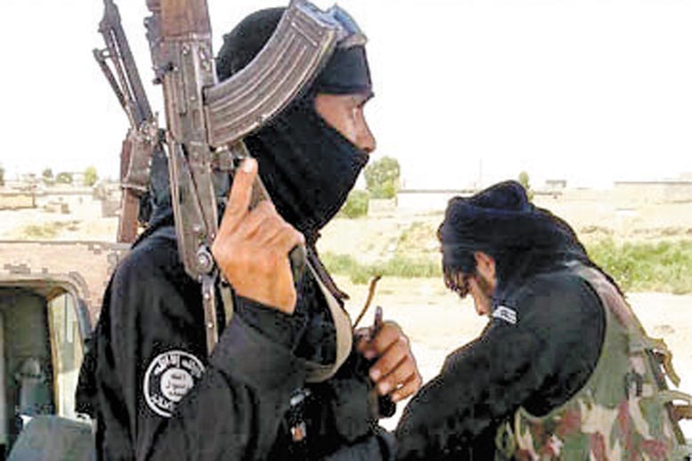 Militantes extremistas.