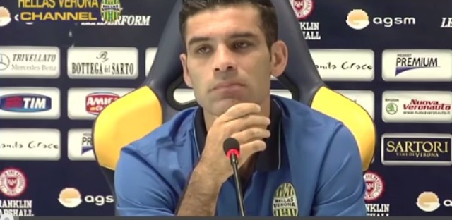Rafael Márquez, zaguero del Hellas Verona de Italia