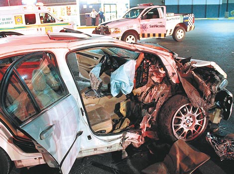 El caso de los accidentes viales también entran en la nueva medida.