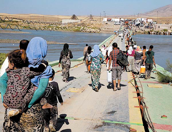 Más de 600 mil civiles han abandonado sus hogares por la crisis.