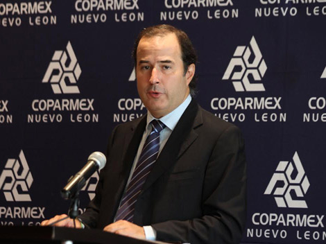 Alberto Fernández Martínez, presidente de Coparmex Nuevo León. 