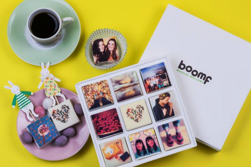 Boomf imprime tus selfies en bombones.