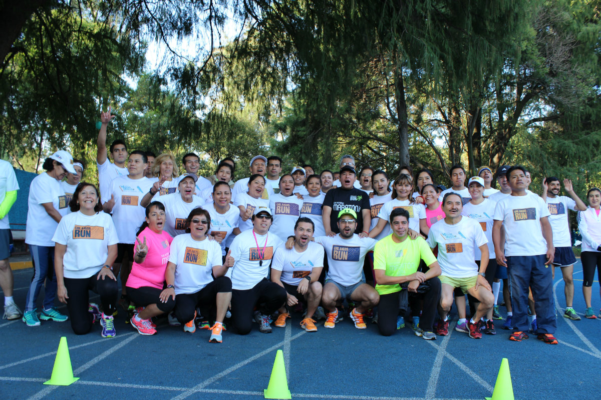 Equipo de Chilango Run en Plan Sexenal 