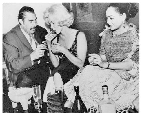 Marilyn Monroe y el Indio Fernández