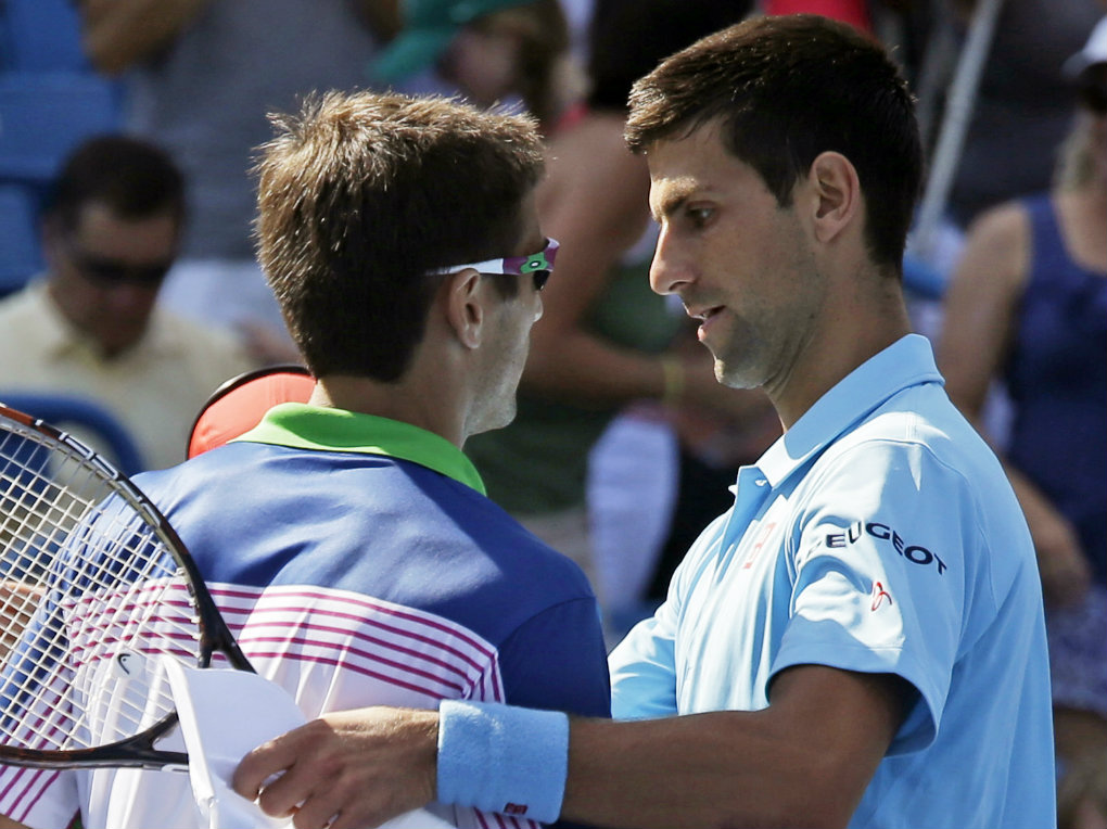 Djokovic felicita a Robredo