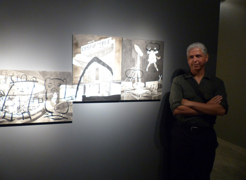 El dibujante tijuanense Hugo Crosthwaite. 