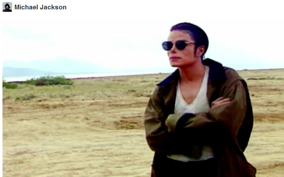 Se estrenó en Twitter “A Place With No Name” de Michael Jackson.