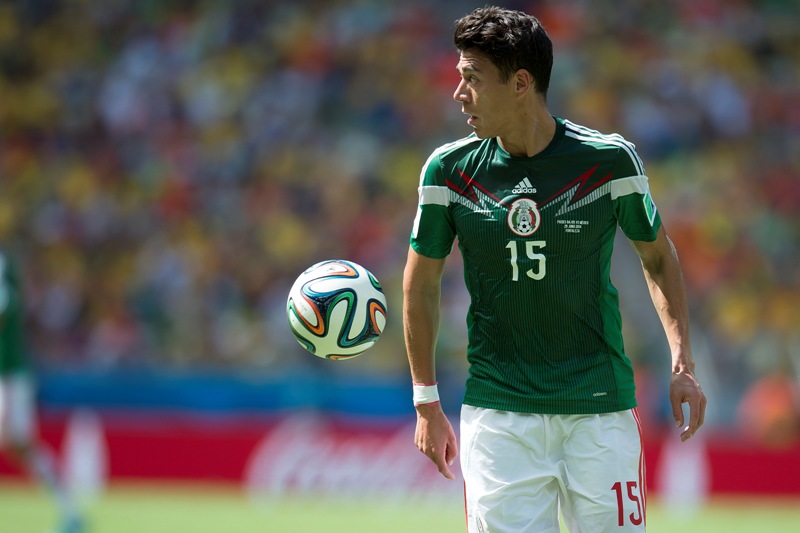 Héctor Moreno en la Copa del Mundo Brasil 2014