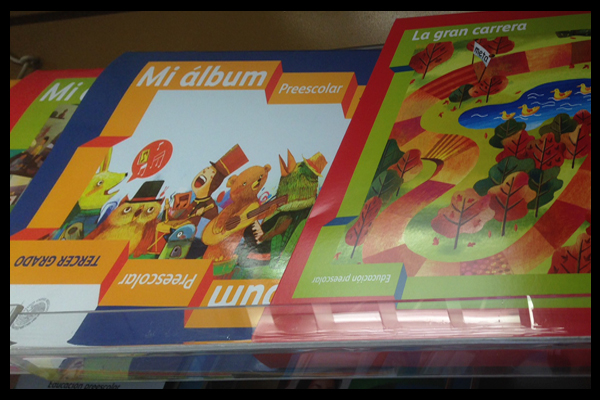 Libros de texto de educación preescolar