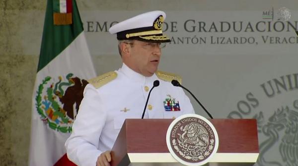 Vidal Francisco Soberón, secretario de Marina.