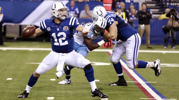 Andrew Luck con los Potros de Indianapolis 