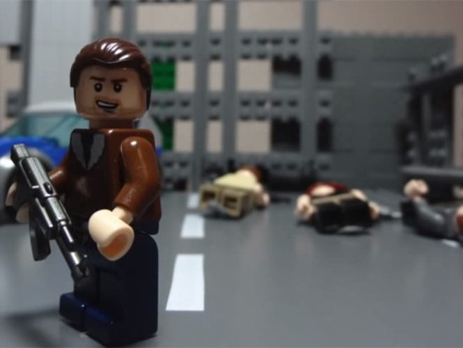Un ususraio de YouTube transformó a The Walking Dead en Lego. 