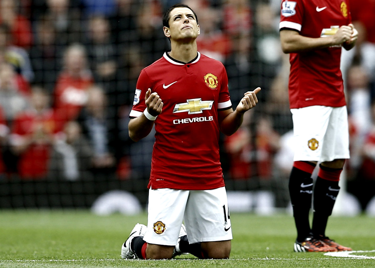 Javier 'Chicharito' Hernández jugó como titular 