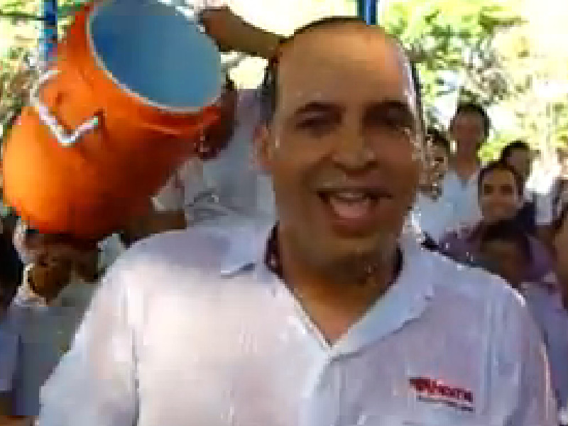 El alcalde de Ahome, Sinaloa, Arturo Duarte.