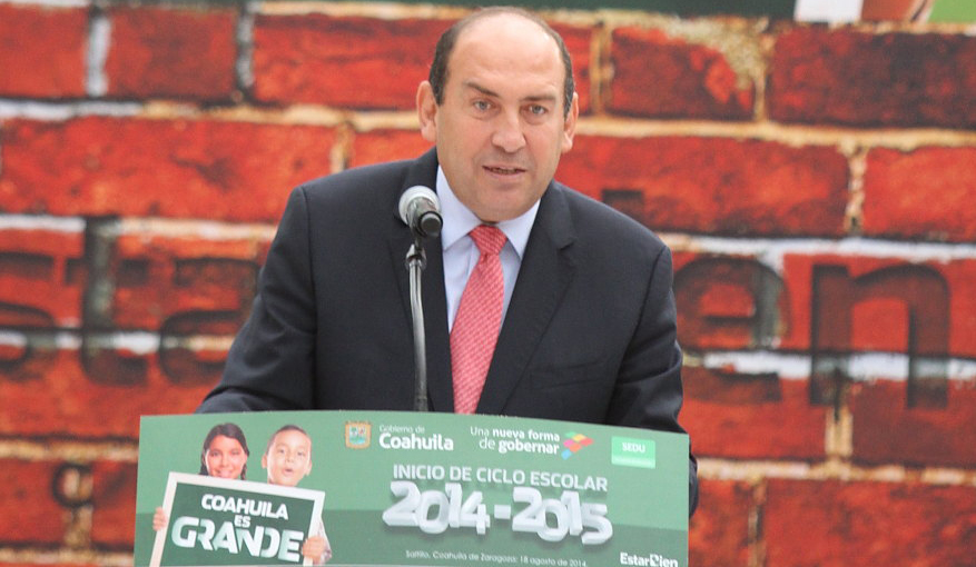 Gobernador de Coahuila, Rubén Moreira Valdez.