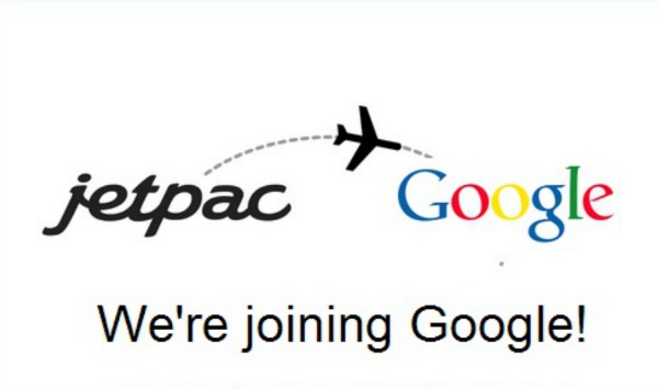Google compró la aplicación Jetpac.