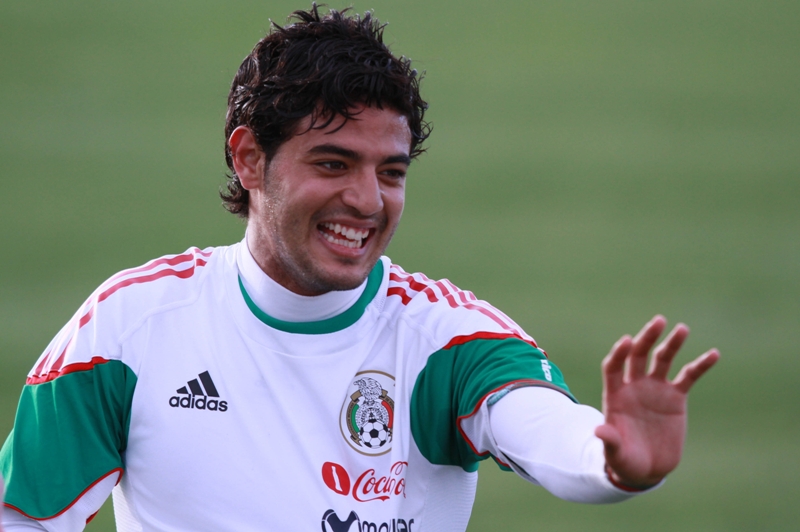 Carlos Vela con la selección mexicana 