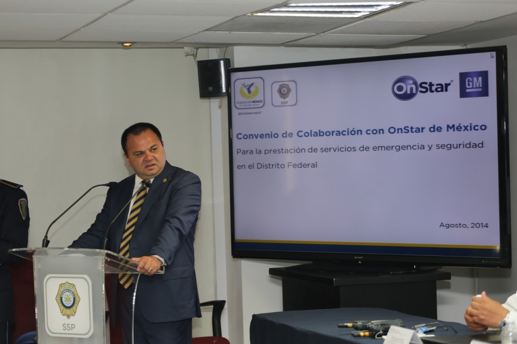 Jesús  Rodríguez Almeida, secretario de Seguridad Pública del DF. 