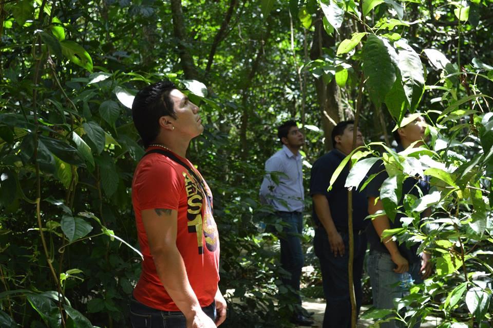 Salvador Cabañas, en su visita a Chiapas 