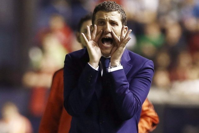 Javier Gracia, entrenador del Málaga
