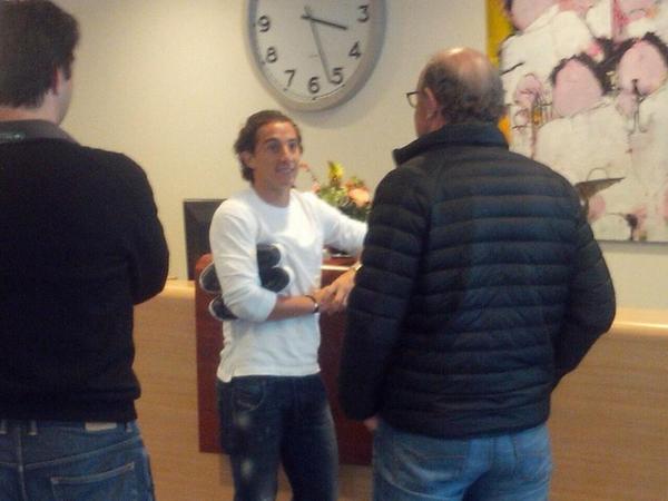 Andrés Guardado ya está en Holanda 
