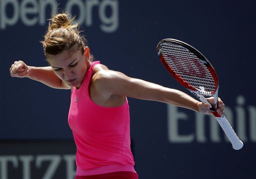Simona Halep y Danielle Rose inaguraron el US Open 