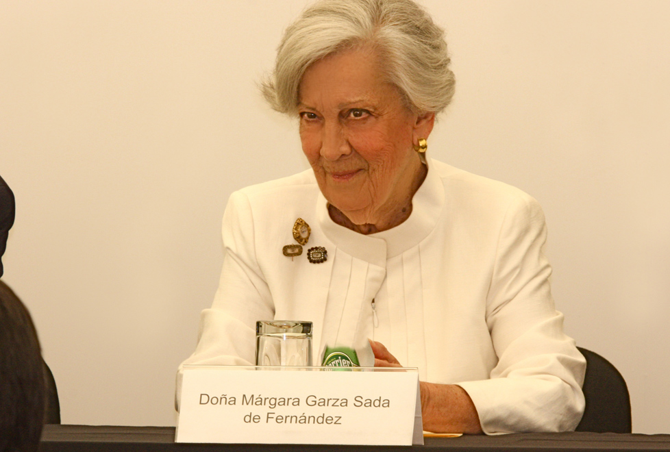 Margarita Garza Sada, patrona de las artes Grupo Milenio