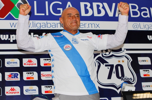 José Luis Sánchez Solá, entrenador del Puebla 