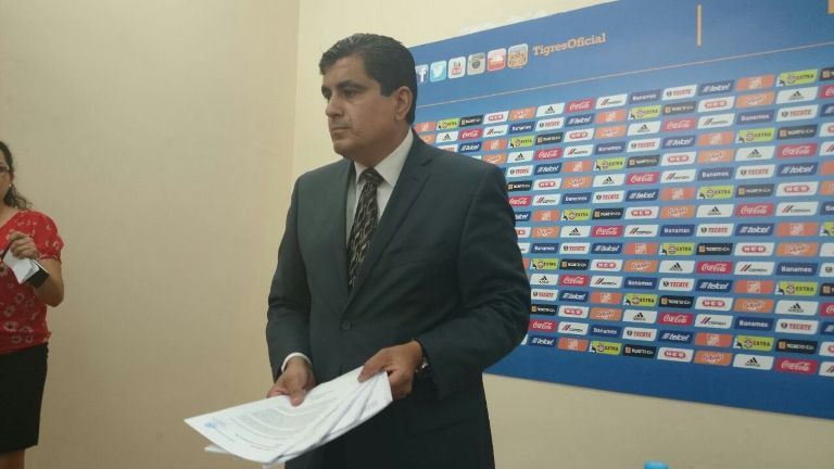 Alberto Palomino, representante legal de Tigres