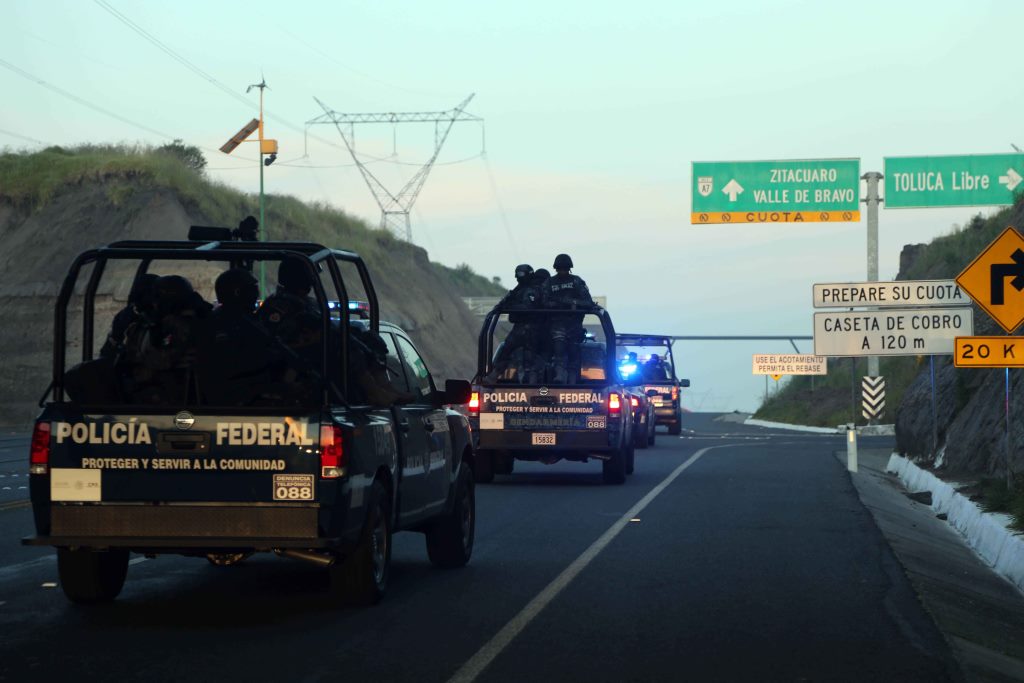 Los elementos de la Gendarmería permanecerán las 24 horas del día en el municipio para garantizar la seguridad.