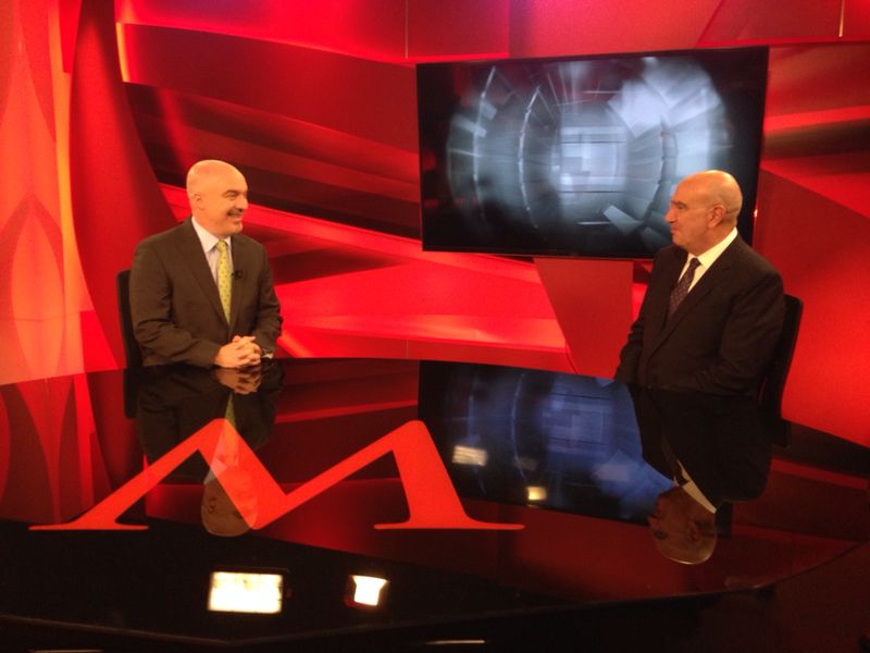 El secretario del Medio Ambiente, Juan José Guerra, en el programa "En 15" con Carlos Puig.