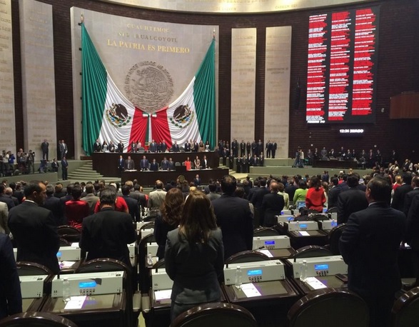 Sesión preparatoria en la que se eligieron a los integrantes de la Mesa Directiva de la Cámara de Diputados para el tercer año legislativo.