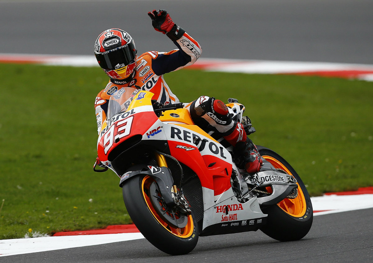 Marc Márquez lidera las pruebas libres 