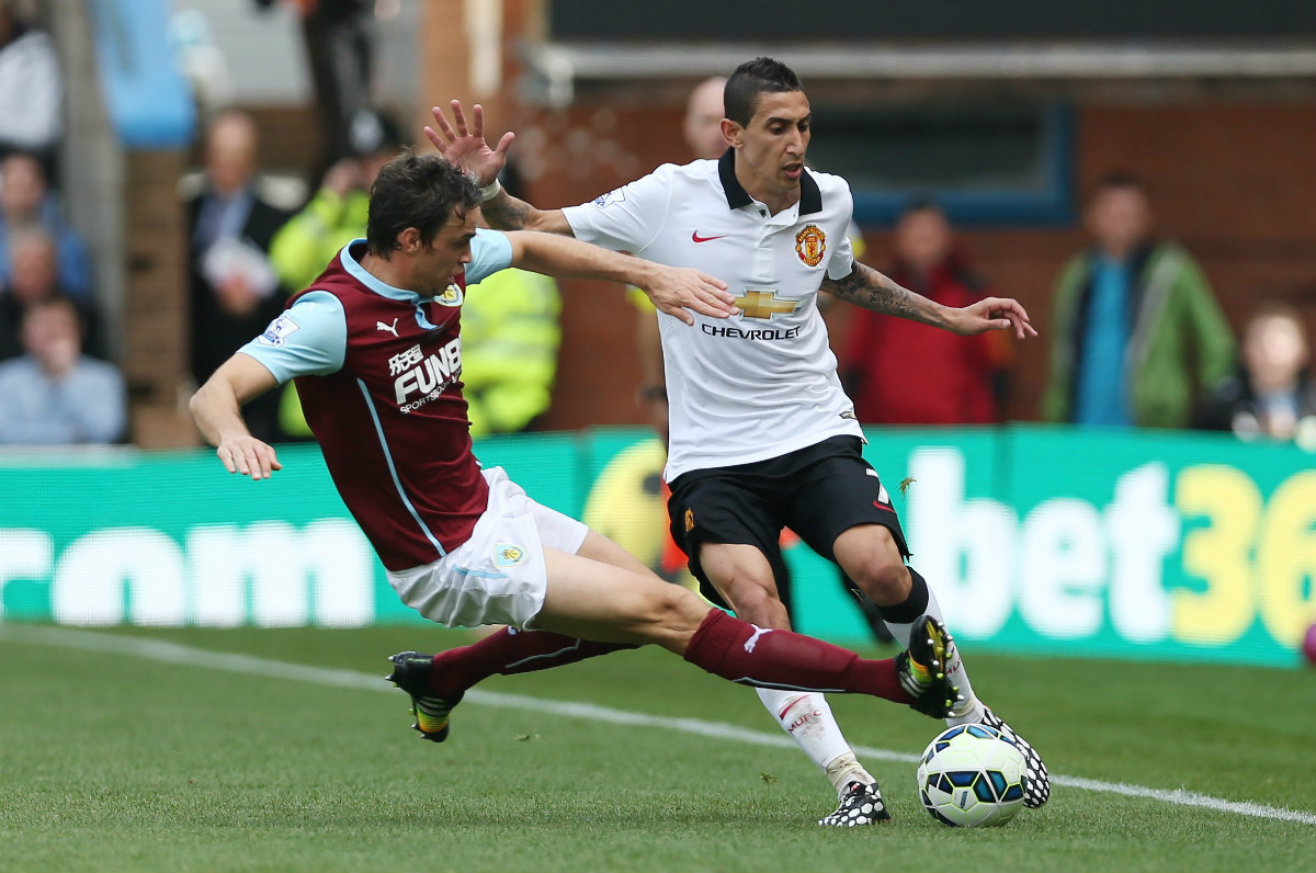 Di María debutó con el United 